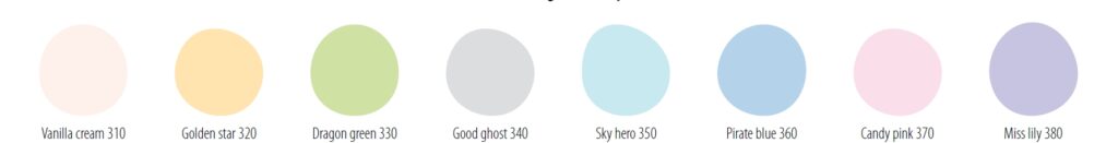 JUPOL Junior - 8 gotovih nijansi