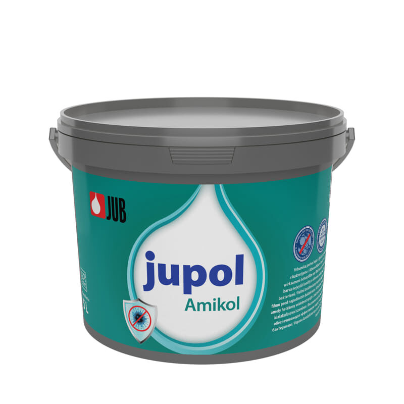 JUPOL Amikol Visokoperiva boja sa efikasnom zaštitom filma protiv razvoja bakterija 5l