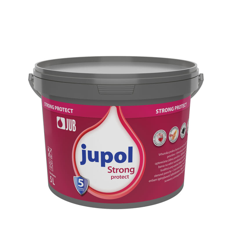 JUPOL Strong Vrhunska periva boja za jače opterećene zidne površine 5l